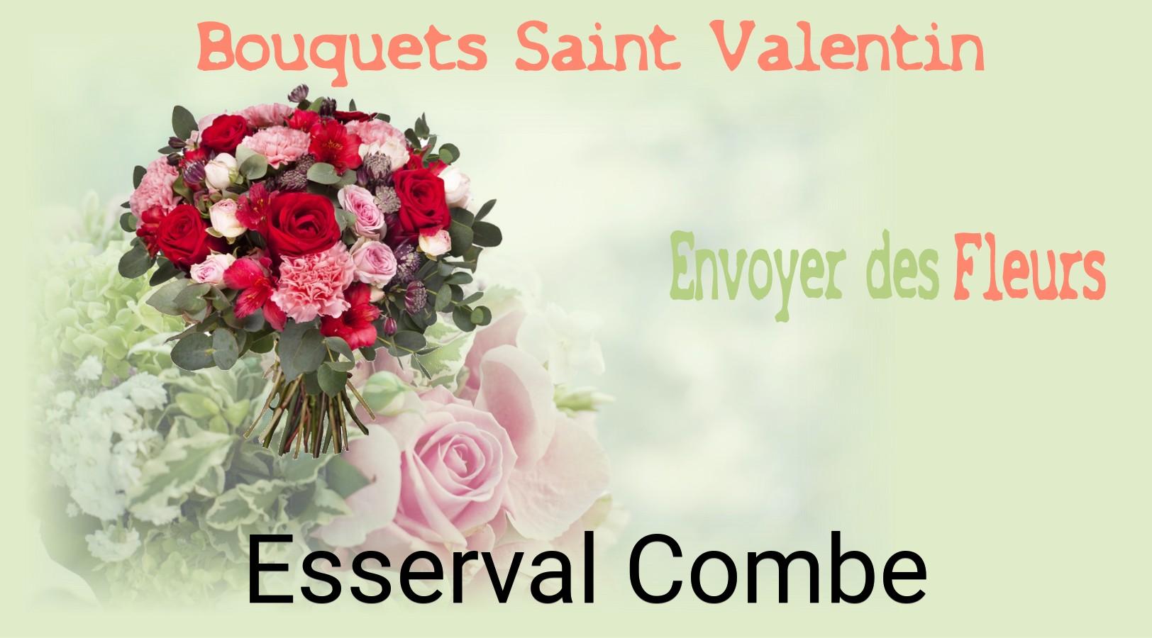 Roses de Saint-Valentin livrées à Esserval-Combe